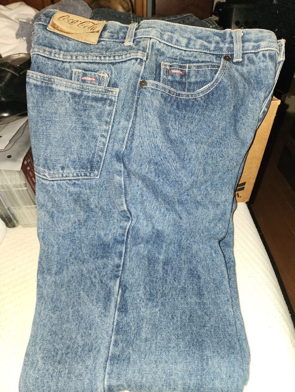 Coca Cola Blue Women's Straight Jeans